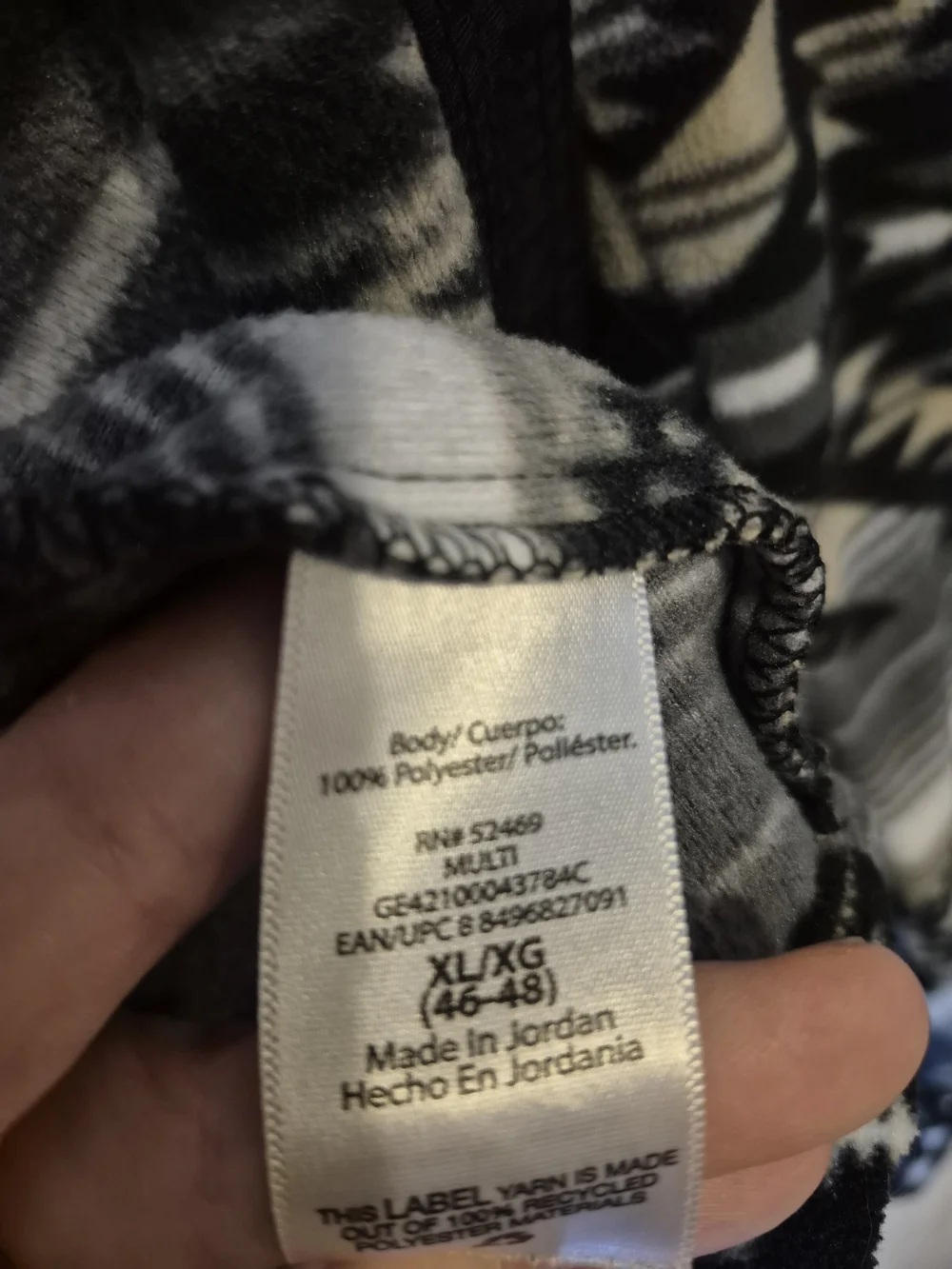 George Black and White Aztec Print Shacket